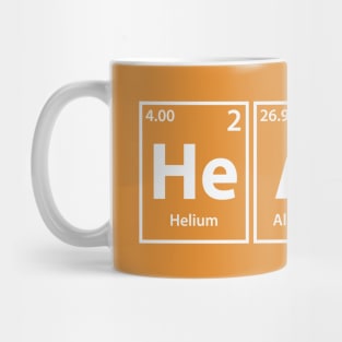 Health (He-Al-Th) Periodic Elements Spelling Mug